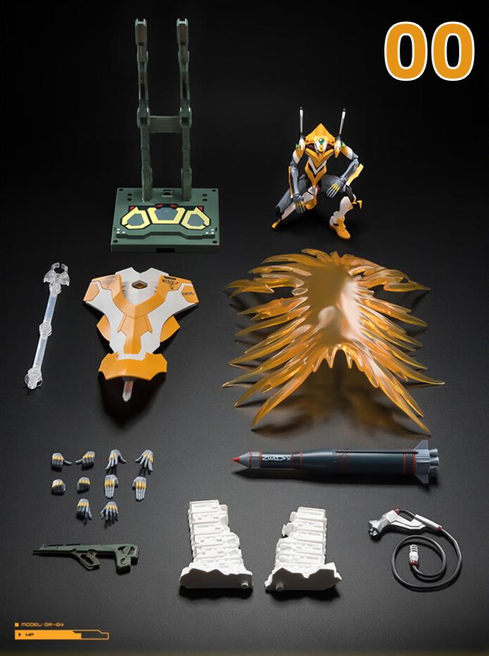 Blokees Origineel Evangelion Type-00 Tv 02 01 08 Eva00 Neon Genesis Evangelion Asuka Shinji Gemonteerd Actiefiguur Anime Speelgoed