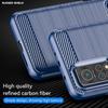 New Carbon Fiber Phone Case For Sony Xperia 1 5 8 10 Plus 10V 5V 1 II 5 III 10 III Silicone Solid Color Shockproof Protect Cover