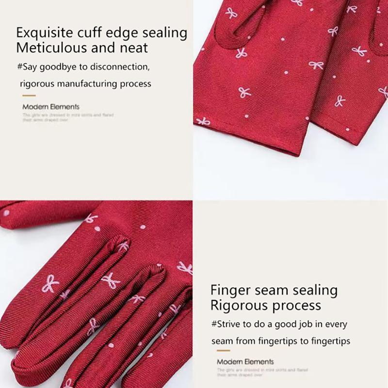 Damen Fahrhandschuhe Sonnenschutzhandschuhe Damen Sommer Atmungsaktive Elastische Sonnenschutzhandschuhe für Dame Mädchen