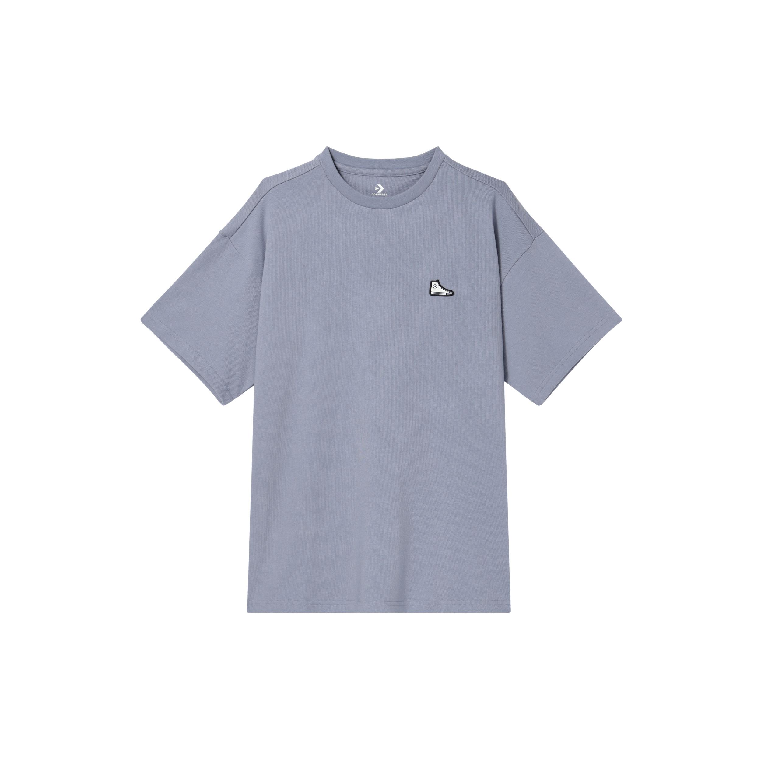 

New Converse T Shirts Unisex Blue 10025397-A15 M