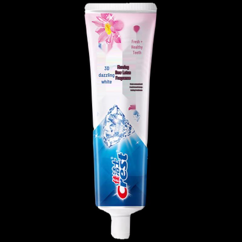 Crest 3D White Morning Dew Lotus Fragrance Toothpaste