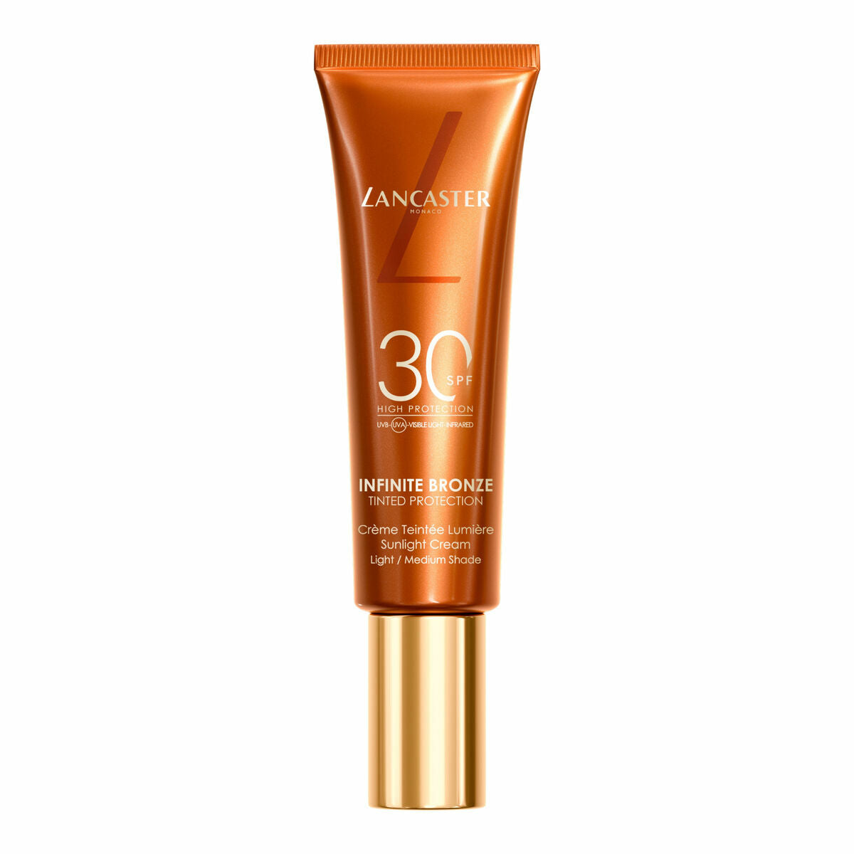 

Солнцезащитный крем для лица Lancaster Infinite Bronze Light Spf 30 50 мл