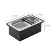 Espresso Knock Box, 304 Stainless Steel, Corrosion Resistant, Coffee Cake Container For Coffee Shops