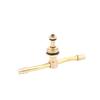 2 Arm Rotating Brass Nozzle Automatic Rotating Sprinkler Garden Agriculture Lawn Irrigation Watering Nozzle Spray