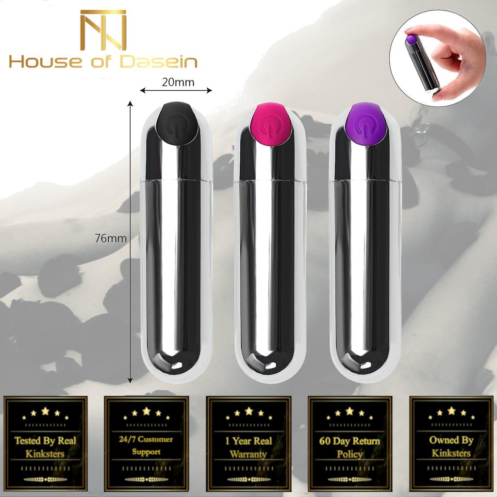 Strong Mini  Usb 10 Speed Waterproof G Spot Massager Women Bullets