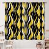 Red White Striped Curtains Vertical Stripe Geometric Modern Chic Style Curtain Bedroom Living Farmhouse Made Of Polyester Window Treatment