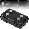 Magnetic Key Box Under Car Vehicles, Hide A Key Magnetic Under Car Key Holder Spare Key Hider, Waterproof Hidden Key Holder Case for Outdoor Travel,