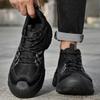 Fashion Classic Men's Genuine Leather Walking Shoes 2025New Thick Sole Oxford Shoes Comfy Outdoor Sports Shoes Designer Minimalist Flats