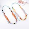 Bohemian Fashion Personality Trend Color Beaded Rope Stacked Geometric Women's Multi-layer Necklace