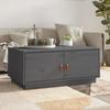 VidaXL Coffee Table Grey 80x50x35 Cm Solid Pine Wood 818252