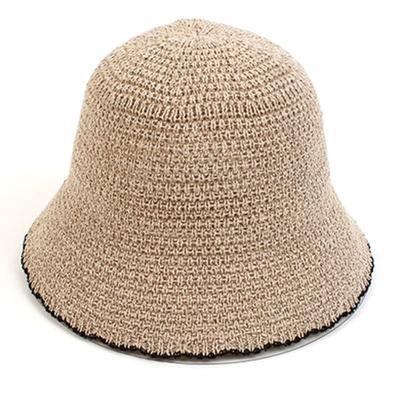 Universal Chemistry Summer Light Beige Edge Backopen Bucket Hat