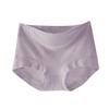 Pure Cotton Antibacterial High-Waisted Tummy Control Butt-Lifting Seamless Plus Size Women's Panties with Breathable Cotton Crotch