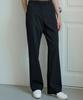 Siyajyu Sipt7048 Side Banding Essential Trousers_Black
