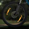 1 Pair ABS Bicycle Wheel Reflectors Warning Cycling Reflector Bike Spoke Reflectors  Night Riding