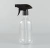 500ml Boston Flasche Sprühflasche mit verstellbarem Sprühkopf Kunststoff-Auslöser Sprüher für Reinigung Gartenarbeit und Haushalt