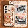 Anti-dust Cute Phone Case For Tecno Camon40 Pro 5G/CM7 Dirt-resistant Lanyard Waterproof Soft case Fashion Design Ring