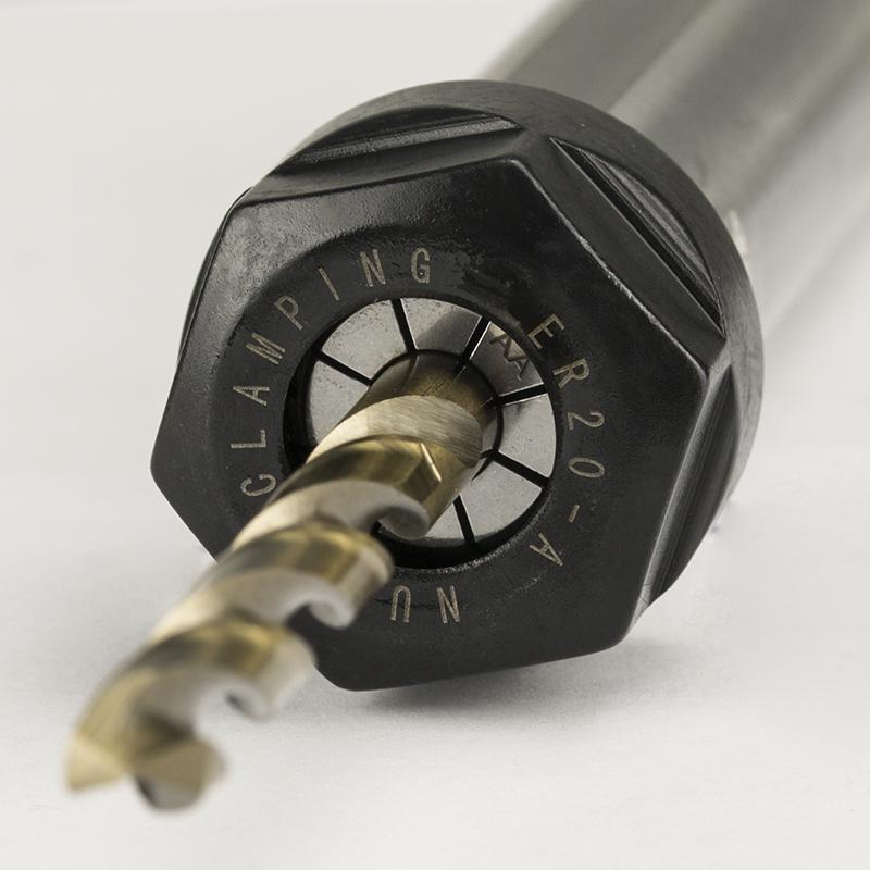 1 Stück SL12-ER11A/SL16-ER20A/SL20-ER20/SL32-ER32-100L Drehmaschine mit seitlich montiertem geradem Schaft ER-Verlängerungsstange Bohrerverlängerungsstange