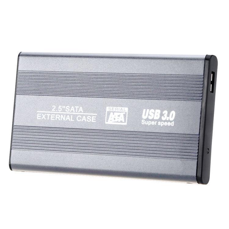 Aluminum 2.5 Inch SATA III to USB 3.0 5Gbps External Hard Drive Enclosure Hard Drive Case Box