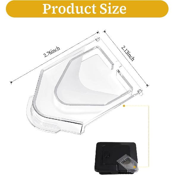 Blender Lid Replacement for Ninja, Blender Cover Pour Spout Parts for Ninja Blender 72oz Pitcher Blender Replacement Parts Compatible with