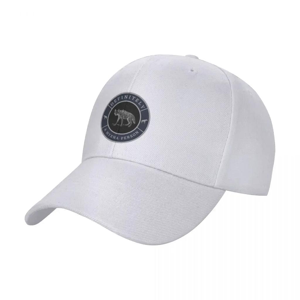 Definitely a hyena person Baseball Cap summer hat New Hat Girl Unisexs