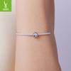 S925 Sterling Silver Lucky Ladybug Beaded Accessories, Summer Little Insect Diy Bracelet Beads Loose Beads