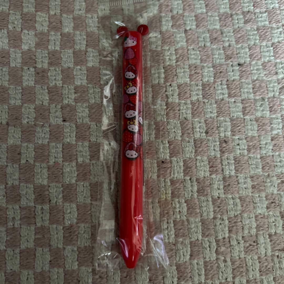 Local Kitty Fukuoka Limited Amaou 2-Color Ballpoint Pen