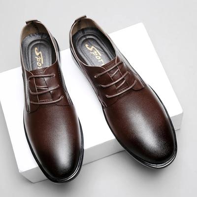 Elegante Freizeitschuhe Britische Leder Herren Oxford Schuhe Sneaker Klassische Männliche Formelle Kleidung Schuhe Neue Trendige Business Schuhe