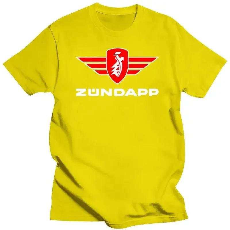 Cotton Printed Short Sleeves Funny Graphic Tee Shirt New 2024 Zundapp Motorcycles Unisexs Black TShirt Streetwear Harajuku