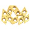 10PCS  DCMT11T304HM YBC251 DCMT32.51HM CNC Carbide Insert Blade Lathe Turning Tool