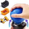 Trace-free Watch Case Back Open Ball Set Rubber Friction Ball Includes Watch Holder Safe and Professional Repair Tool Combinatio