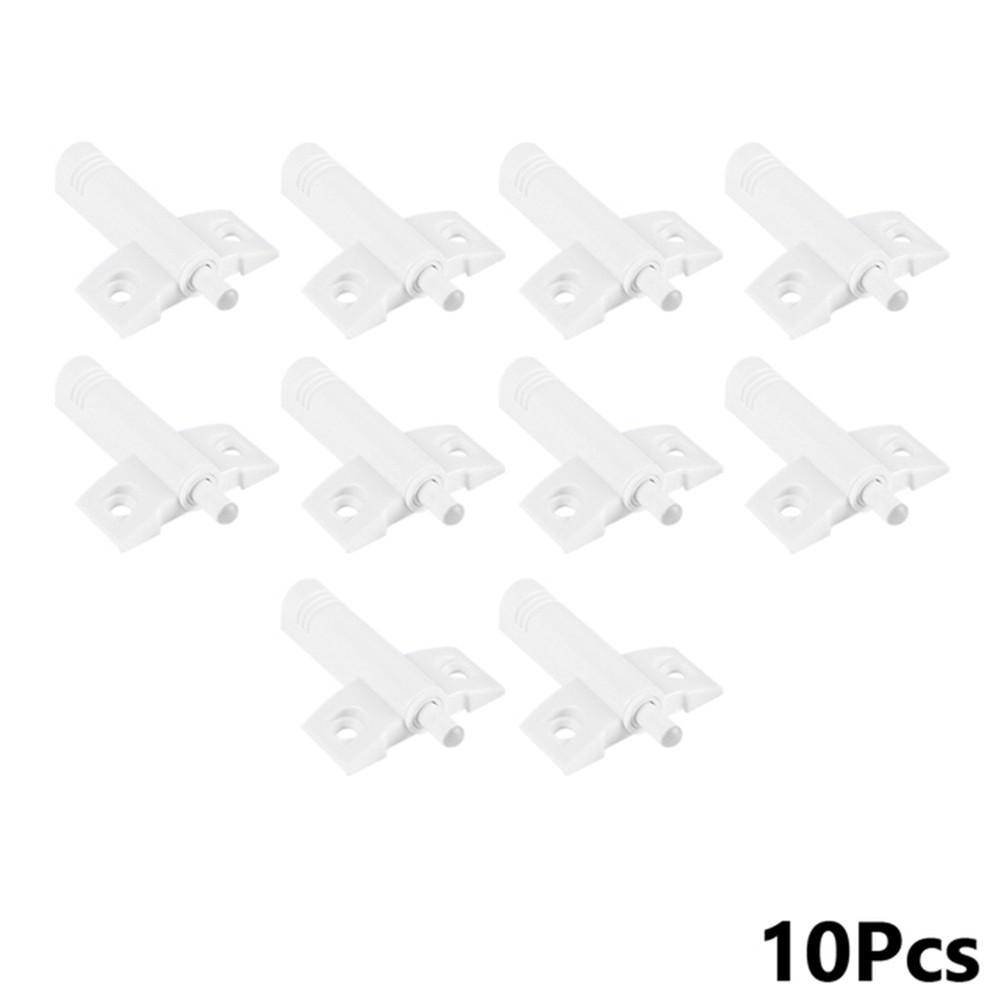 

10PCS Damper Buffer Soft Quiet Close Invisible Kitchen Cabinet Door Stop Drawer Buffers With Screws Furniture Hardware Accessory белый