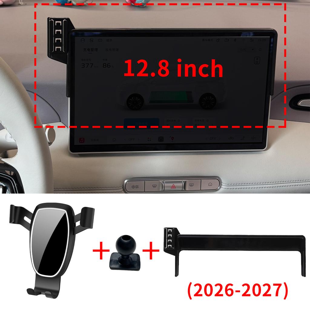 Support de téléphone personnalisé adapté pour MG 4 EV 2022 2023 2024 2025 2026 2027, Base d'écran de tableau de bord, sans perceuse pour