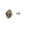 Vintage Resin Photo Frame and Reindeer Statue Art Crafts Collection for Office Bedroom Gallery