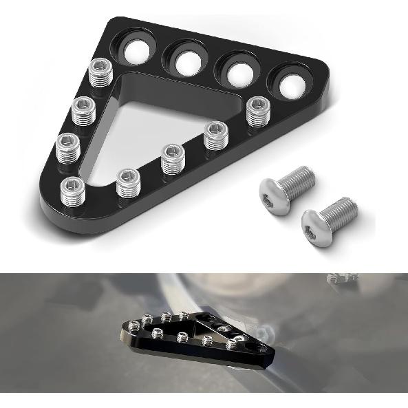 

NICECNC Motorcycle Brake Pedal Tip 79413051000 Compatible with KTM 125-500 SX SXF XC XCF EXC EXCF XCW 2017-22 250-450 SXF XCF 2016,See Fitment чёрный