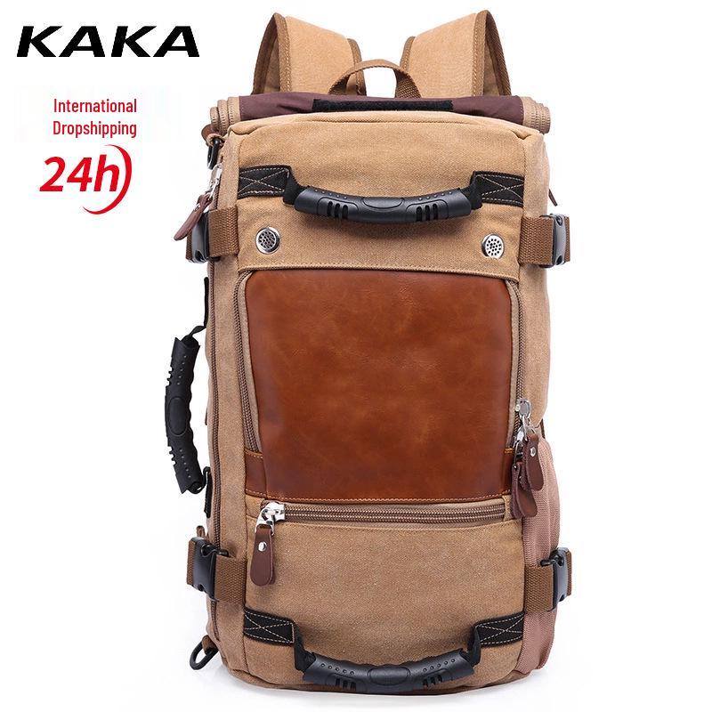 Retro Canvas Men's Multifunctional Large Capacity Travel Backpack