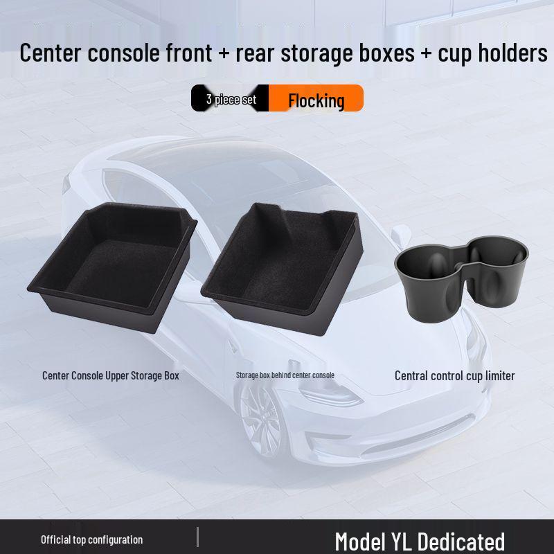 Tesla Model Y/YL Facelift Console Storage Organizer Box