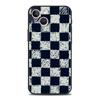 Luxury Soft Phone Case For iPhone 17 Air 16E 16 11 15 14 Pro MAX 12 13 7 8 Plus X XR XS SE 2022 Cover Checkerboard chess board