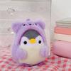 Penguins Doll Keychain Bag Pendant Charm Plush Doll Toy Car Keychain Christmas Gifts Phone Ornaments for Womens Girls