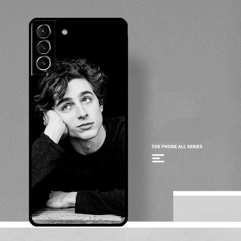 Timothee Chalamet Actor Phone Case For Samsung Galaxy S26 S23 Ultra S20 S21 S22 S24 S25 Plus S10 S25 FE Cover Coque