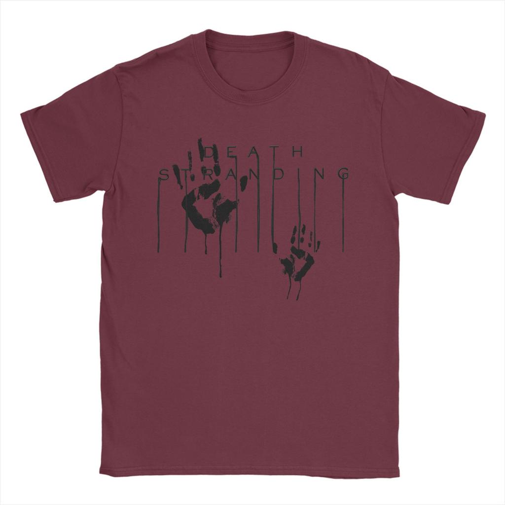 Death Stranding 2 Hands Lou Sam Porter Hideo Kojima Graphic Print T Shirt for Unisex Women  Cotton  Tee Shirt Clothes