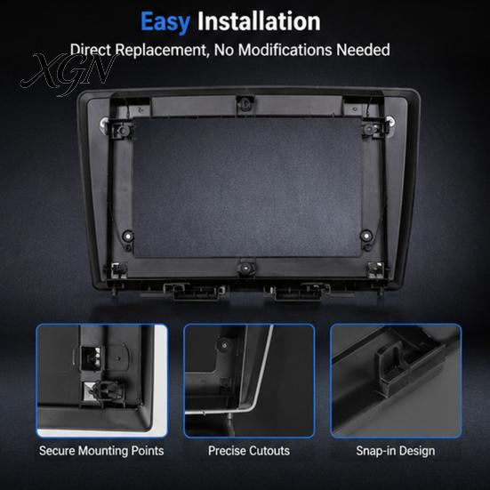 10.1 Inch Screen Mount Dash Kit for Lada Iskra 2025, Stereo Mounting Replacement Trim Bezel Radio Fascia Frame Android, Navigation Panel Head