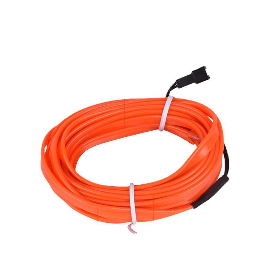 5m Clip-On LED Interior Cold Light for Cars and Motorcycles