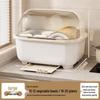 Bainianzhenghe Kitchen Dish Drying Rack with Cover