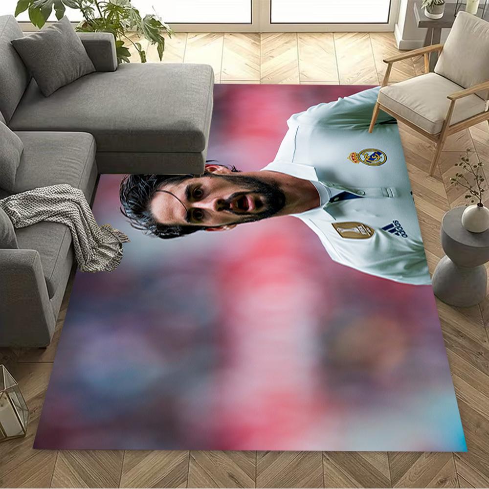 Soccer Player Action Area Rug Design for Dormitory Game Room Living Rooms Kitchen Antislip Carpet Office home decor Best for Christmas