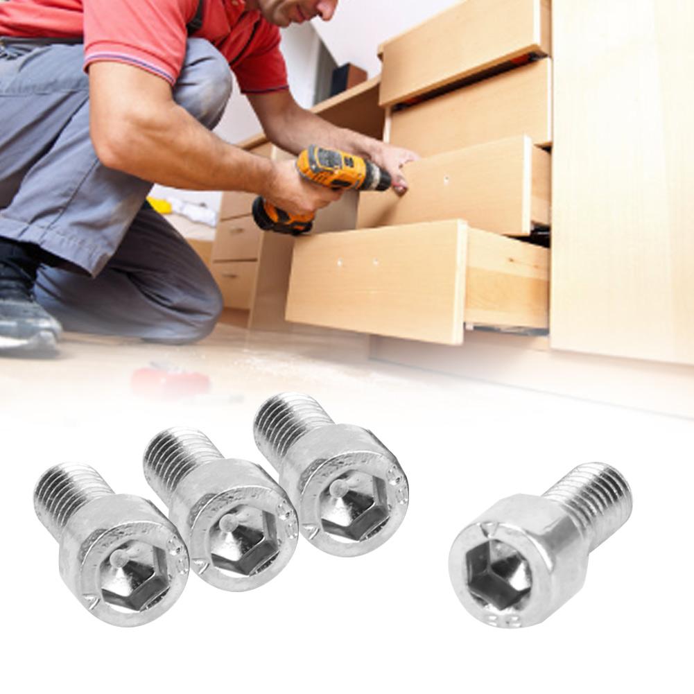 50Pcs Hex Socket   Screw Stainless Steel Cylinder Head Fasteners for Wood Tool