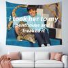 VIKAMA Bedroom Living Room Tapestry with i took her to my penthouse and i freaked it Funny Meme and Hilarious Lizard Boy