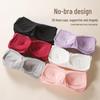Women's Short-Sleeve Modal Tank with Chest Pad - No Bra Yoga Base Layer