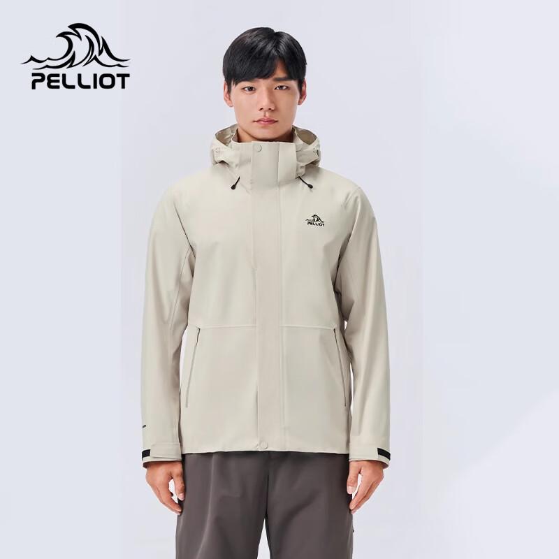 Pelliot Men's Hooded Eflon Windbreaker Jacket