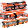 Large Articulated City Bus 46 Cm City Sounds Lights Opening Doors