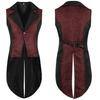 Men's Formal Vest Men's Halloween Costume Vintage Medieval Attire